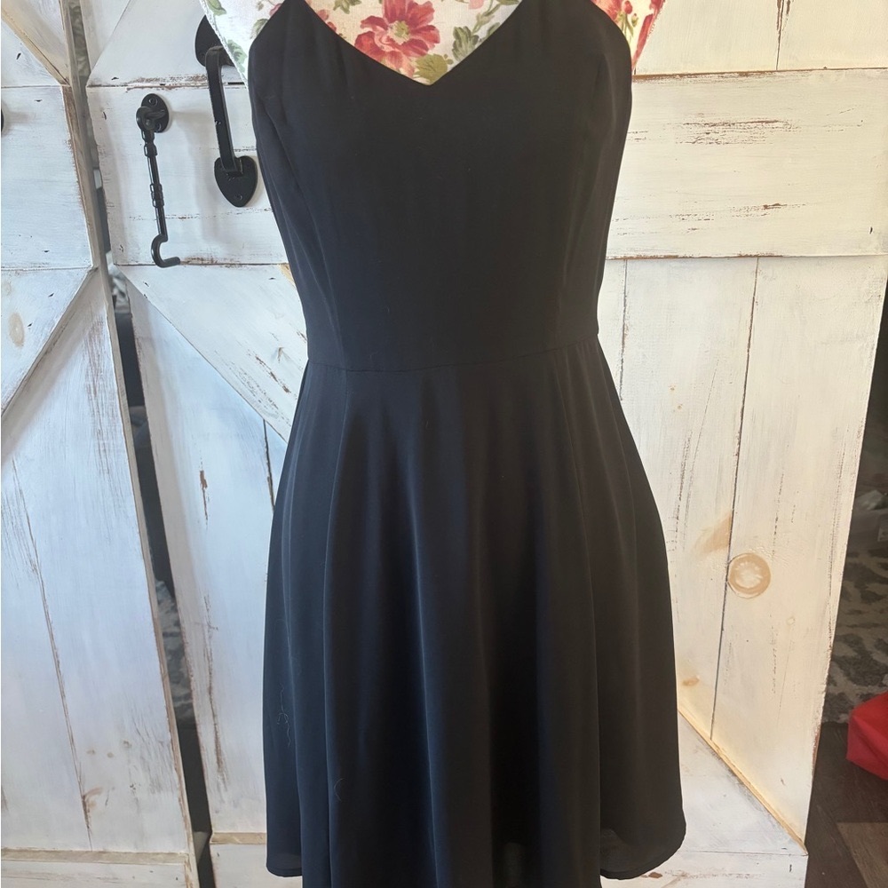Midi black “little black dress“
